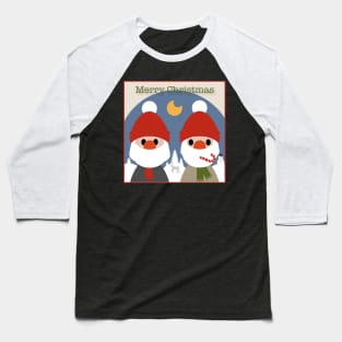 Merry Christmas, two Santas Baseball T-Shirt